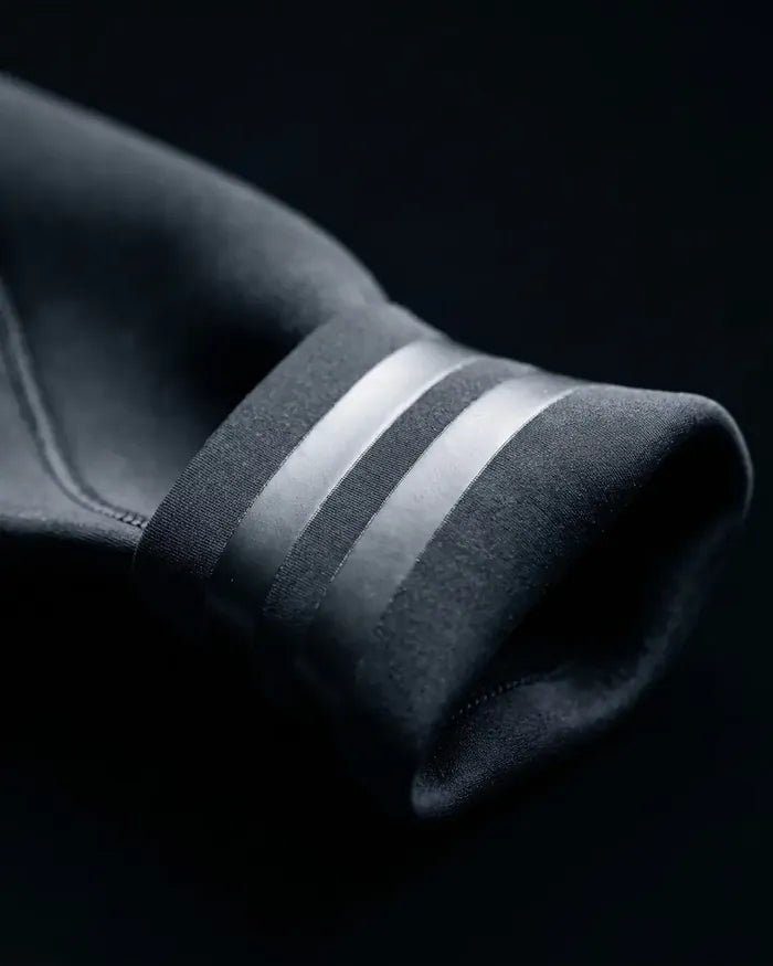 Close-up of the wrist cuff with smooth-skin sealing bands