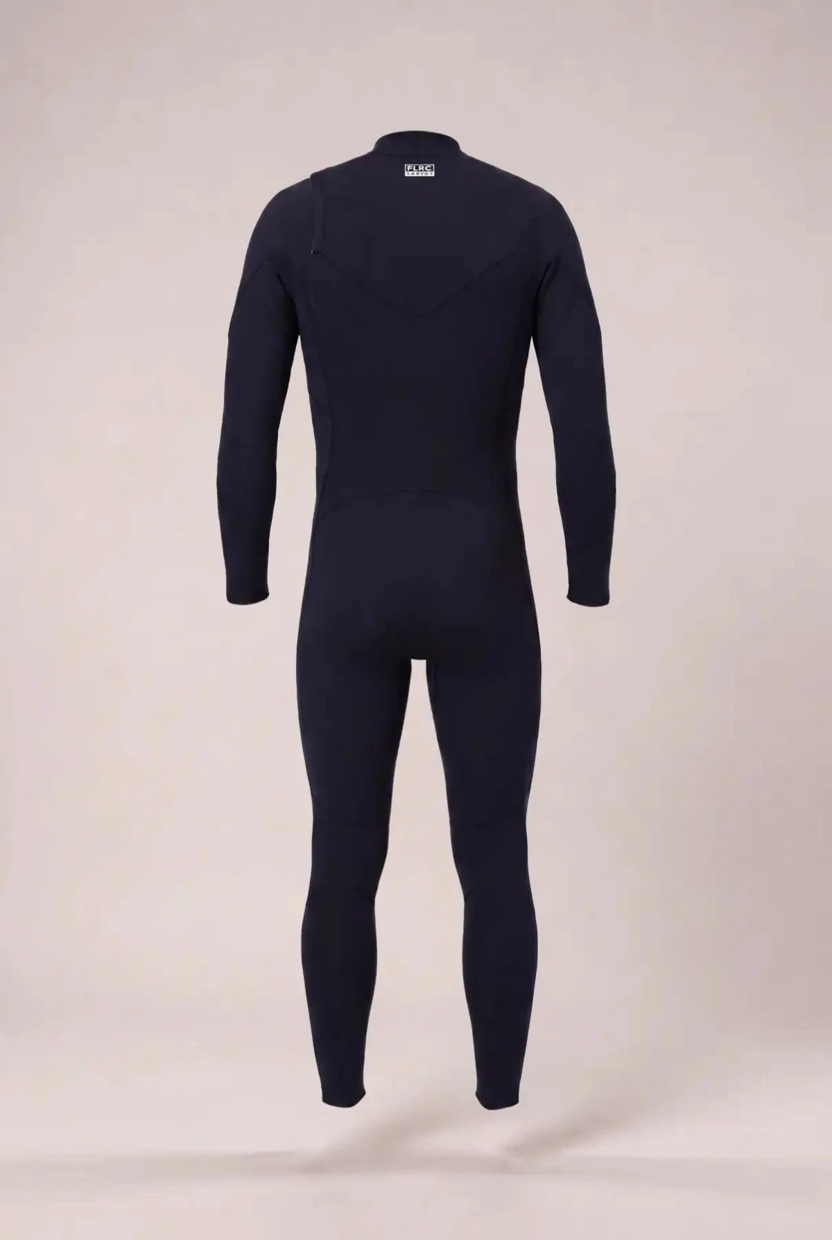 Men's 3/2mm Steamer V2 back, outer face and back zip